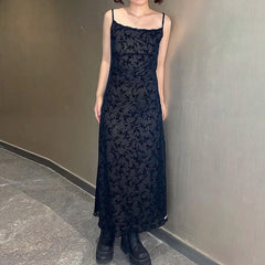 Aiertu - Generous Collar Sexy Slim Maxi Dress Aiertu