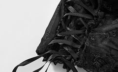 Aiertu  -  Women's Dark Gothic Lace Tank Top Jacquard Sexy Top Halloween Costume Bra Aiertu