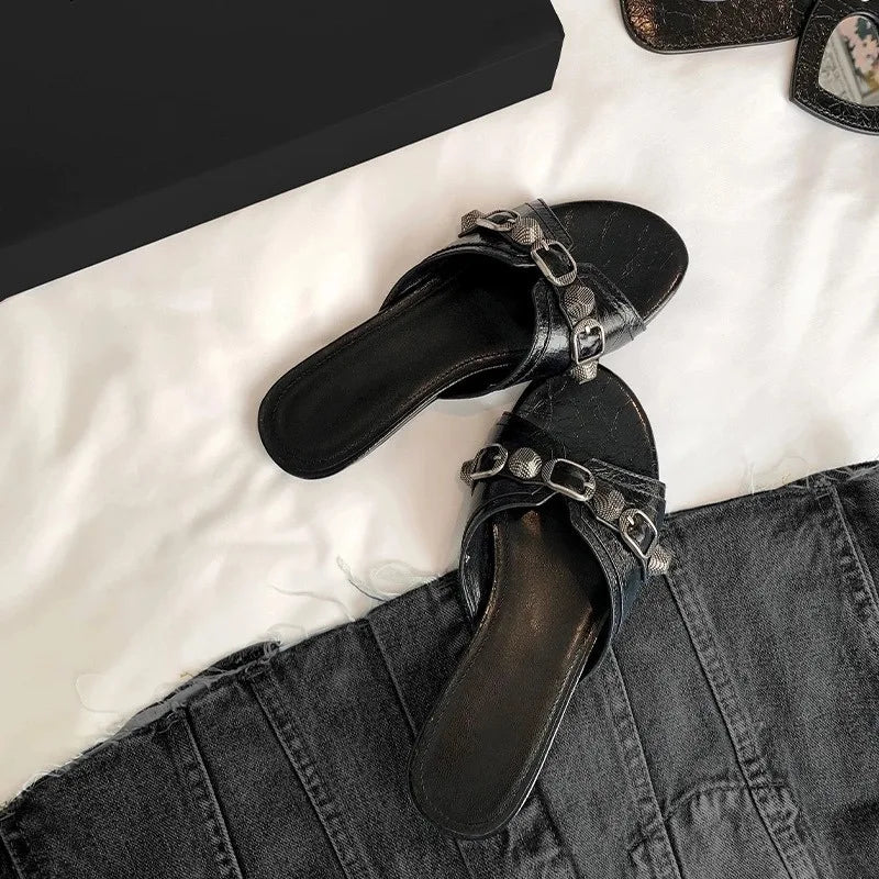 Aiertu  -  New Brand Women's Shoes Sexy Black High Heels Sharp Pointed Suede Pumps Elegant Shallow Mouth Etiquette Shoes Mujer Zapatos Aiertu