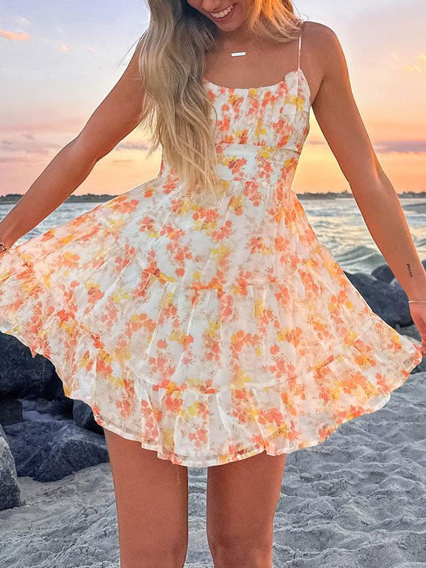 Aiertu  Thin straps mini dress shopify