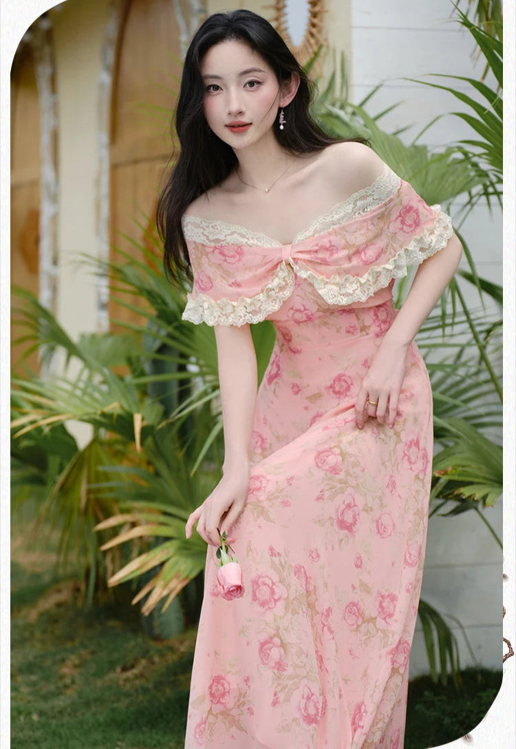 Aiertu  Honey Rose Shabby Chic Princesscore Dress Aiertu