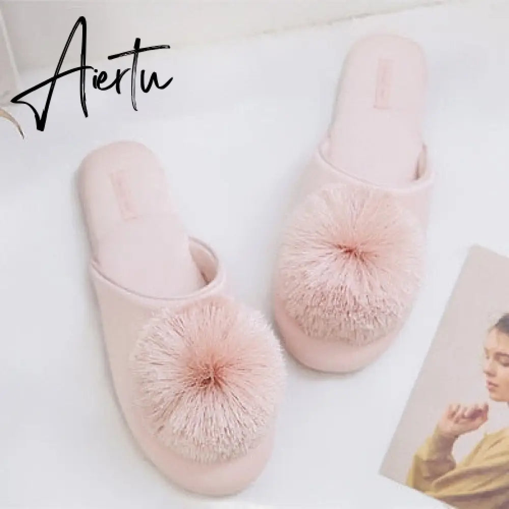 Cute Women Slippers Home Indoor Women House Shoes Summer Ladies Slides Aiertu