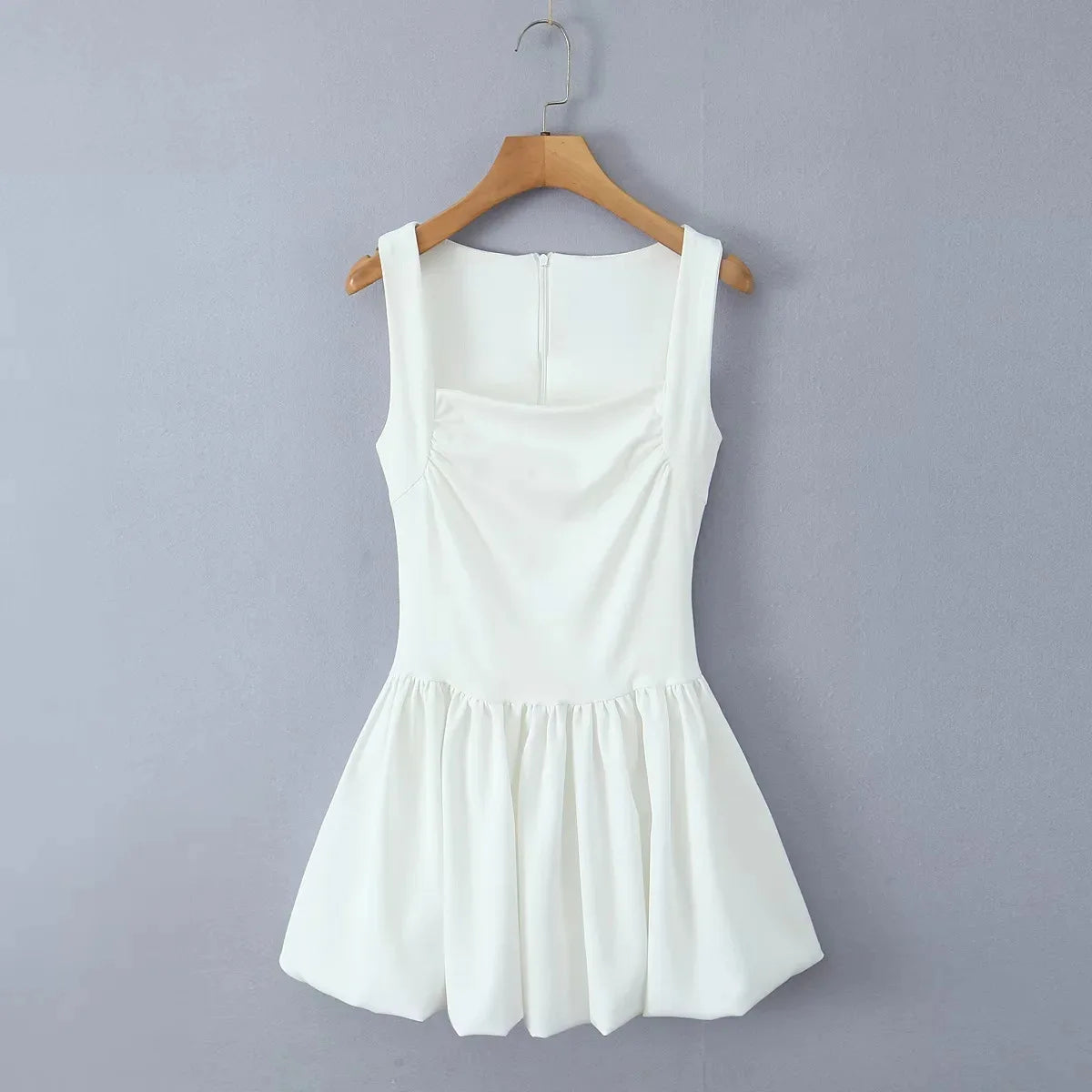 Aiertu  -  Spring New Pink Sweet Mini Dress Women Square Collar Sleeveless Short A-line Vestidos Elegant Fashion Casual Female Dresses 2025 Aiertu