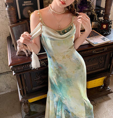 Aiertu  Sea Siren Ethereal Essence Style Dress Aiertu