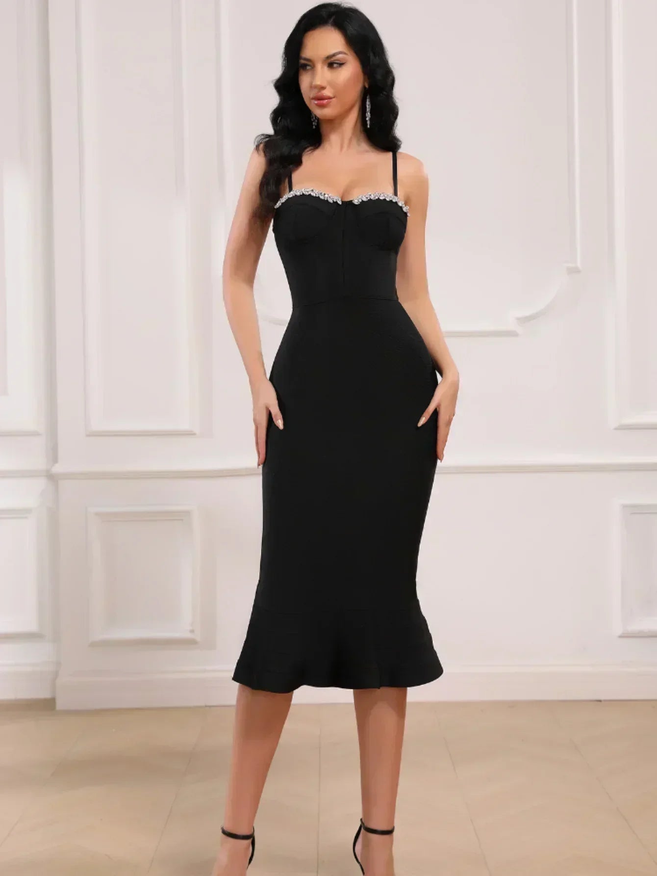 Aiertu Short Bandage Dress High Quality Woman Bandage Dress Elegant Bandage Dress Sexy Fashion Cocktail Party Banquet Evening Dresses Aiertu