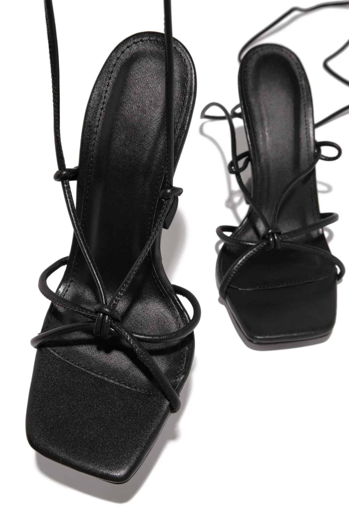 Aiertu  -  Summer Fashion New Sexy Banquet Crystal Stiletto Comfortable Solid Color Square Toe Wedding Shoes High Heels Aiertu