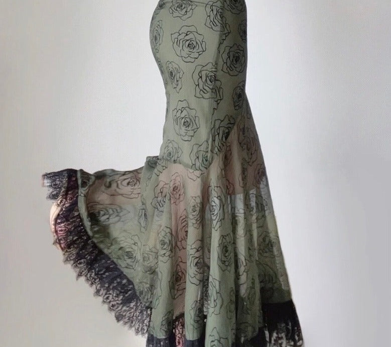 Aiertu  Windy Dance Whimsigoth Forest Fairy Dress Aiertu