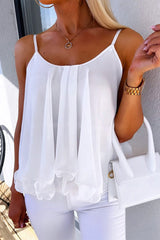 Aiertu  -Sweet Solid Patchwork U Neck Tops(7 Colors) aiertu