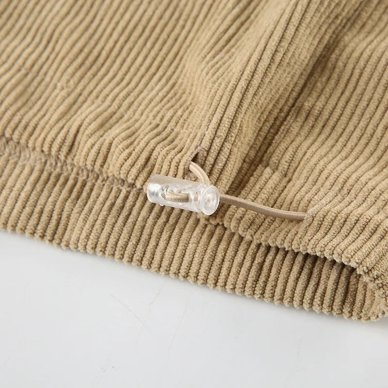 Aiertu  -  Casual Baggy Ruched Trousers Women High Waist Drawstring Wide Leg Pants 2025 New Spring Fall Harajuku Lolita Y2K Clothes Aiertu