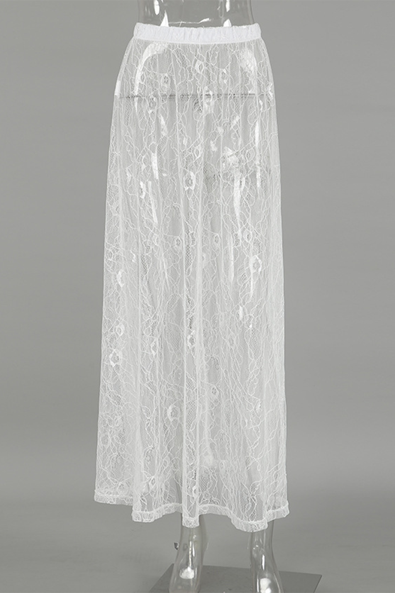 Aiertu  -Sexy Lace Hollow Out Loose High Waist Type A Bottoms aiertu