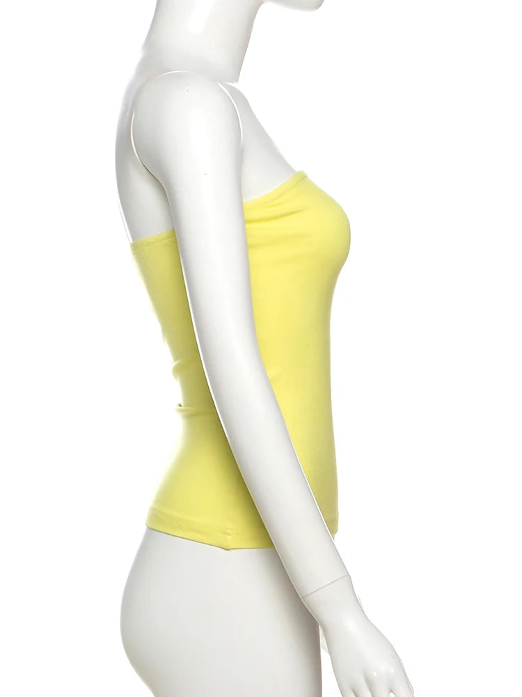 Aiertu  -  Summer Sweet 2-Piece Set Women Solid Backless Sleeveless Elegant Tops+ Pentagram Stripes Knit Shorts Matching Suits Aiertu