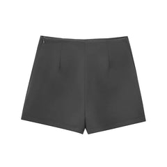 Aiertu  -  New Fashion Women Solid High Waist Wrap Elegant Shorts Skirts Aiertu