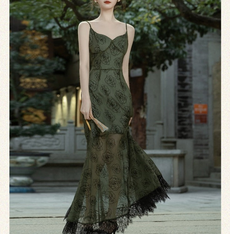 Aiertu  Windy Dance Whimsigoth Forest Fairy Dress Aiertu