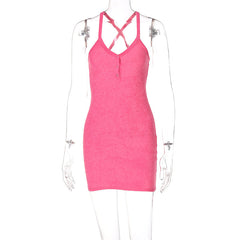 Aiertu - Spring Sling V-Neck Dress Aiertu