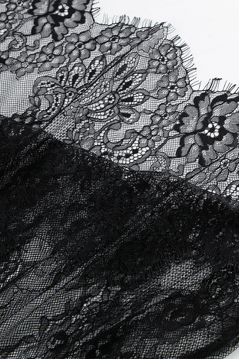 Aiertu  -Sexy Lace V Neck Lace Dress Dresses aiertu