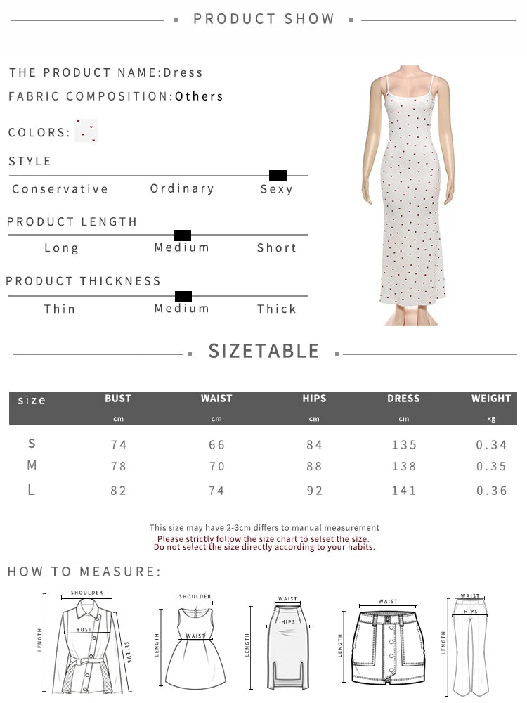 Aiertu  -  Elegant Heart Print Ribbed Maxi Dress Women Summer Y2K Trend Square Collar Backless Robe Daily Casual Fashion Outfits Aiertu