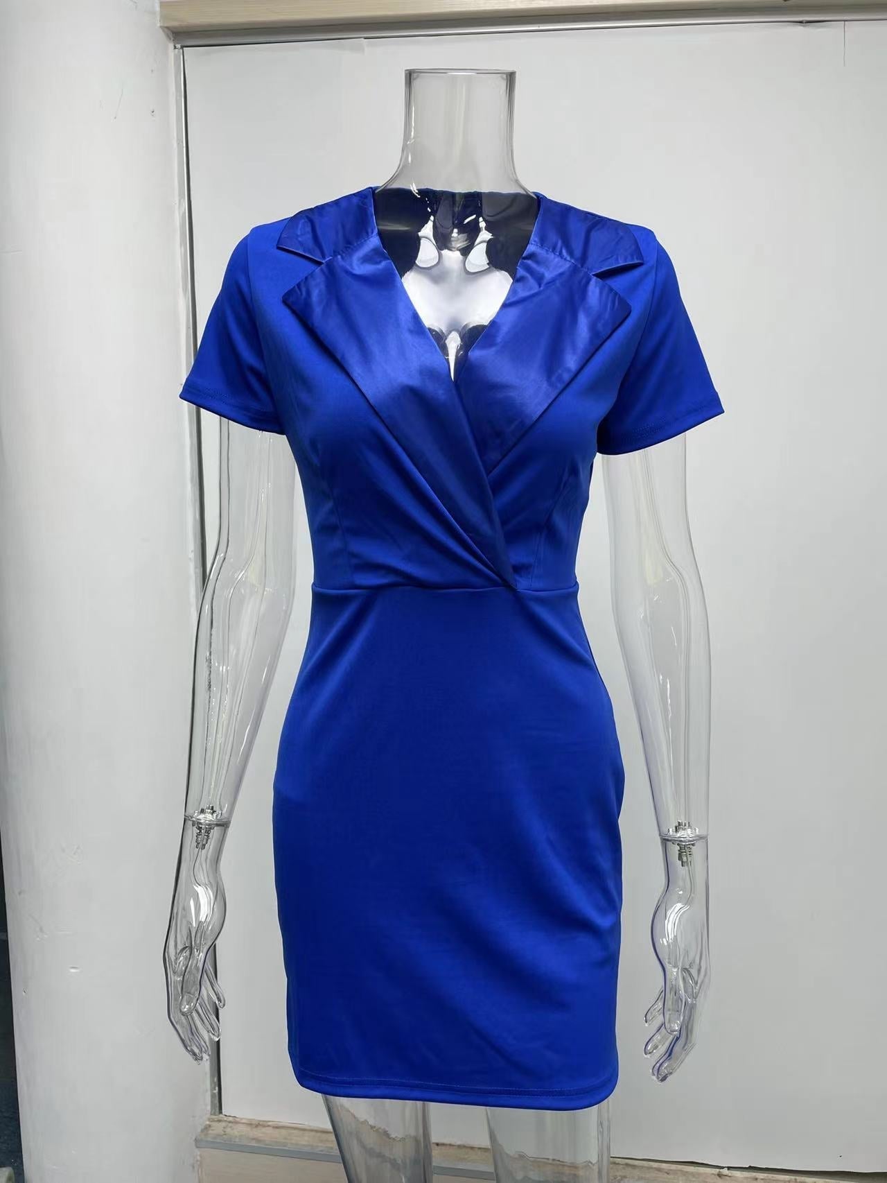 Aiertu Party Dresses Elegant Office Lady Long Sleeve Printed Suit Dress Fashion PU V Neck Wrap Mini Dresses Dress for New Year 2025 Aiertu