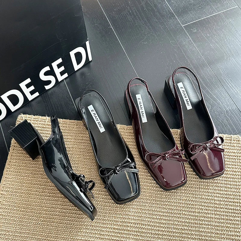 Aiertu  -  Summer Fashion Cover Toe Women Sandals Causal Street Style Dress Singbacks Mules Shoes Zapatos De Mujer Aiertu