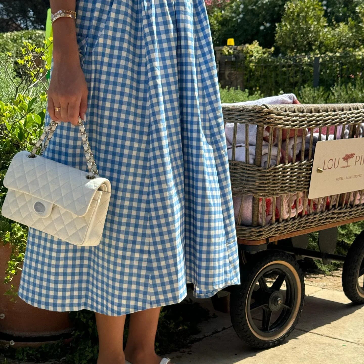 Aiertu  -  Elegant and Beautiful Women Dresses 2026 Summer Spaghetti Strap Long Plaid Dress with Pocket Female Vacation Dress Aiertu