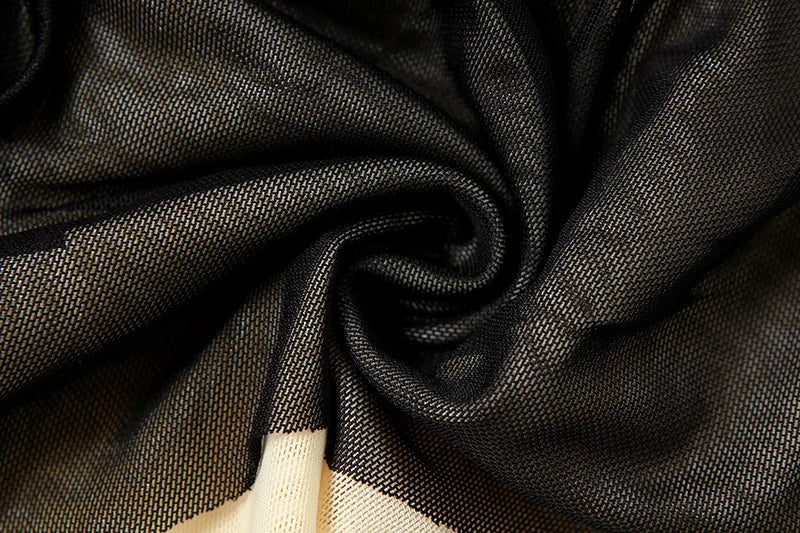 Aiertu  -  Summer 2 Piece Set for Woman Sexy Outfits Black Mesh Sheer Corset Top and Drawstring Pleated Mini Skirt Sets P94-EH32 Aiertu