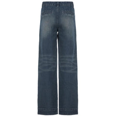 Aiertu  -  Y2K Straight Jeans Women Fashion High Street Loose Fit Denim Pants 2000s Casual Female Retro Trousers Autumn Outfits Aiertu