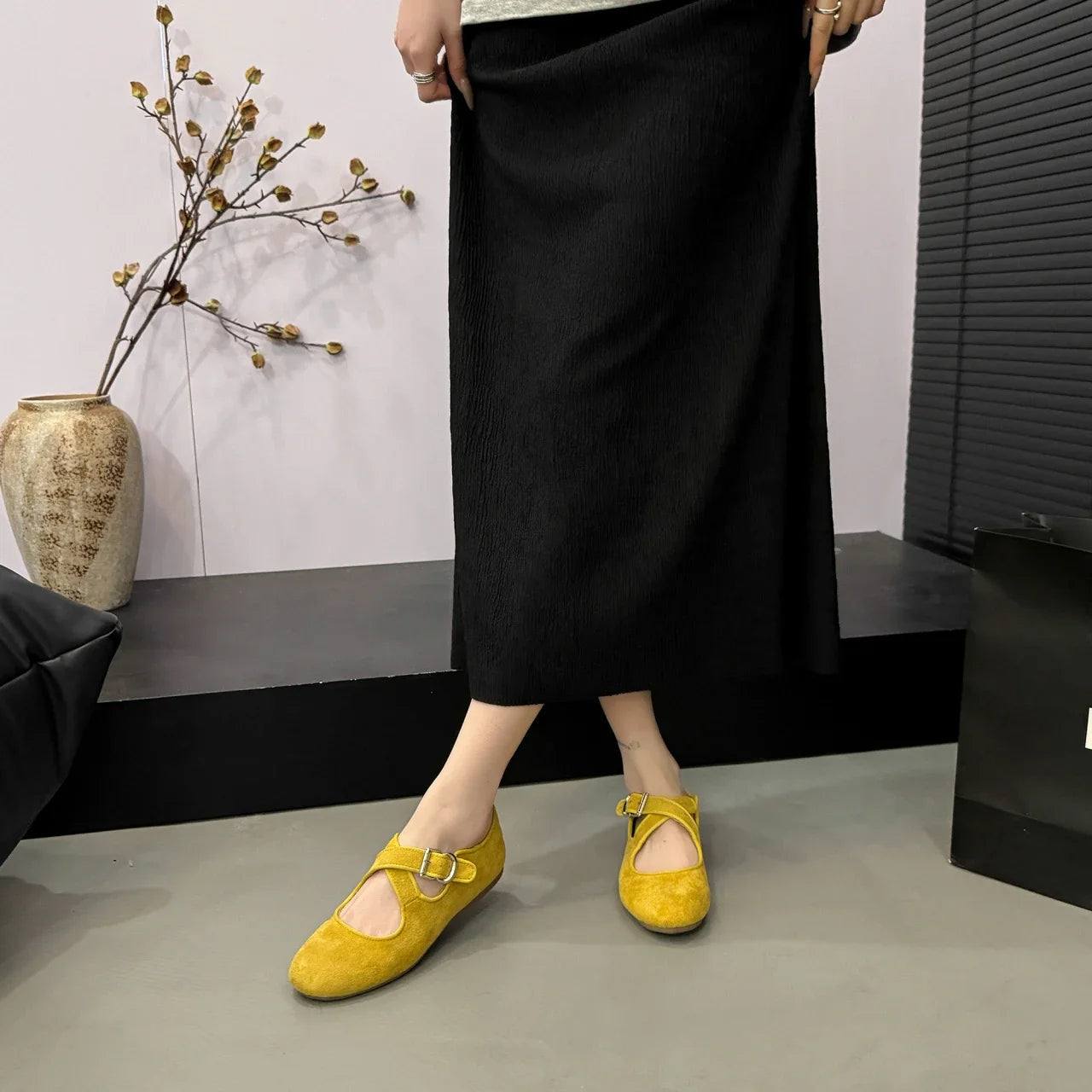 Aiertu  -  Leopard Marie Janes Shoes Flats Sandals Women Sneakers Casual Loafers Summer Trend Shallow Suede Zapatillas De Mujer Dress Aiertu