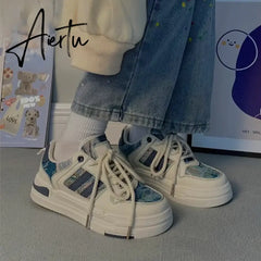 Exquisite and Beautiful Shoes for Women Casual Retro All-match Elegant Student Niche Original Sneakers Zapatillas Mujer Aiertu