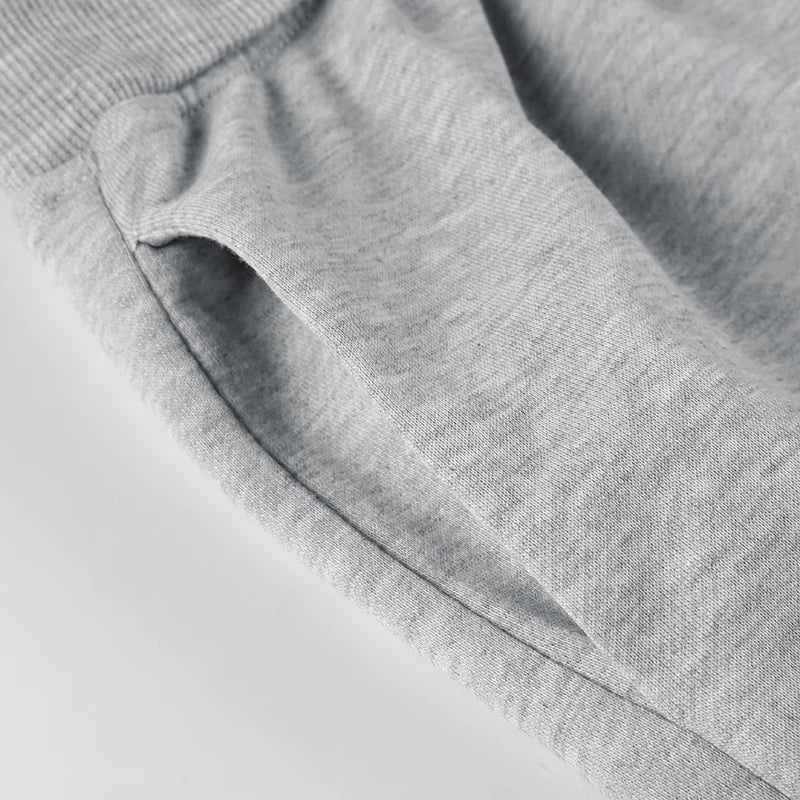 Aiertu  -  Casual Solid Basic Knitted Women Pants Sweatpants Straight Leg Streetwear Autumn Winter Full Length Trousers Bottoms Aiertu