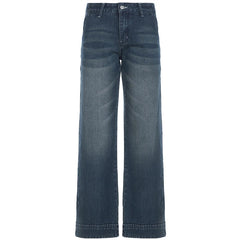 Aiertu  -  Y2K Straight Jeans Women Fashion High Street Loose Fit Denim Pants 2000s Casual Female Retro Trousers Autumn Outfits Aiertu
