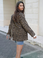 Aiertu  -  2026 Fall / Autumn Winter New Women Fashion Basic Leopard Jacket Basic Blazer Aiertu