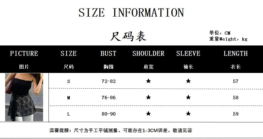 Aiertu  -  Lace Up Sleeveless T shirts for Woman Summer Holiday Off Shoulder Bandage Patchwork Black Shirts Holiday Party Tops Aiertu