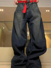 Aiertu  Vintage Washed Distressed Boyfriend Jeans Aiertu