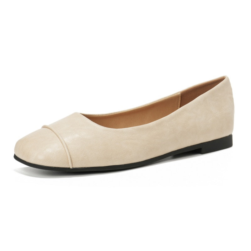 Aiertu  Women Casual Soft Flat Shoes 2025 Spring And Autumn Breathable Comfotable Shoes Fashion Solid Color Loafers Slip-on Women Shoes Aiertu