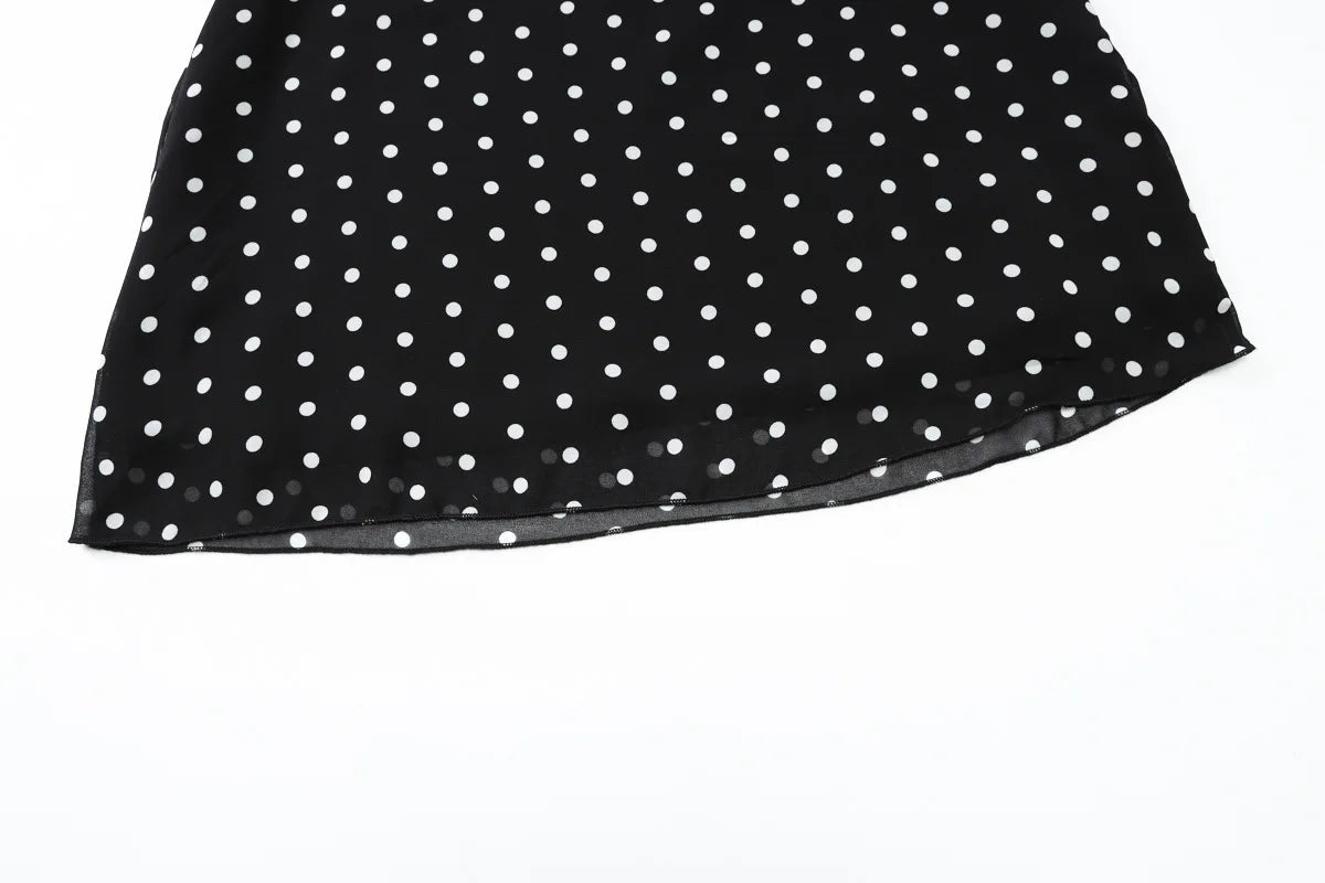 Aiertu  -  Sexy Mesh Patchwork Mini Dress Female Sleeveless V-Neck Contrast High Waist Slim Party Dress For Women Summer Y2k Dress Aiertu