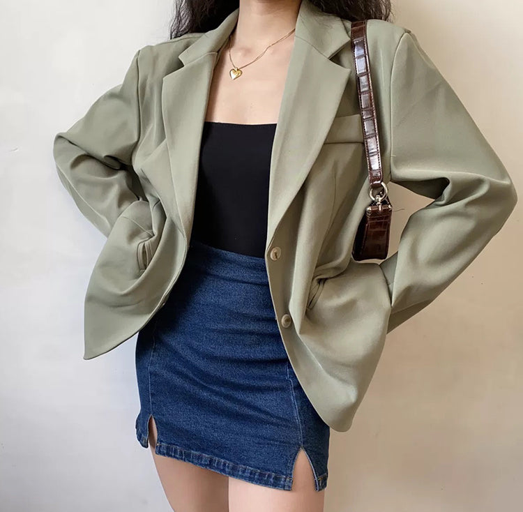 Aiertu - Manhattan Minimalist Blazer - new trend inspo - trashy outfits - dinner outfits Aiertu