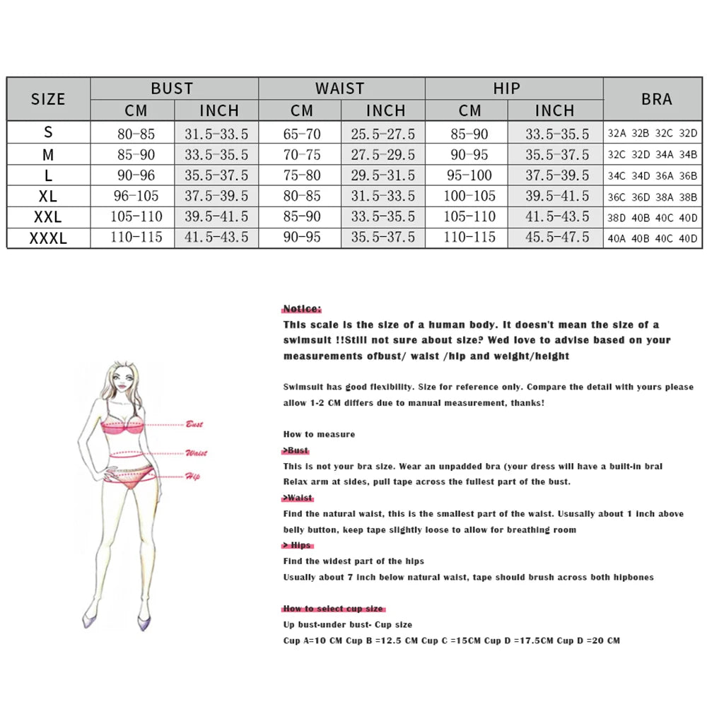 Aiertu  New 3Pcs Pearl Bikini Sexy Swimsuit Women Swimwear Female Floral Biquini Mini Skirt Push Up Bathing Suits Bodysuit Beachwear Aiertu