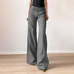 Aiertu  -  Korean Harajuku Casual Loose Jeans Women Y2K Vintage Gray Fashion Denim Pants 2000s High Street Lady Trousers Spring Aiertu