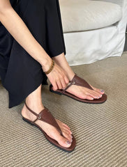 Aiertu  Roman Sandals Female Shoe All-Match Flip Flops Platform Gladiator Girls Flat Corrective Comfort Scandals Casual Rome Leisure Aiertu