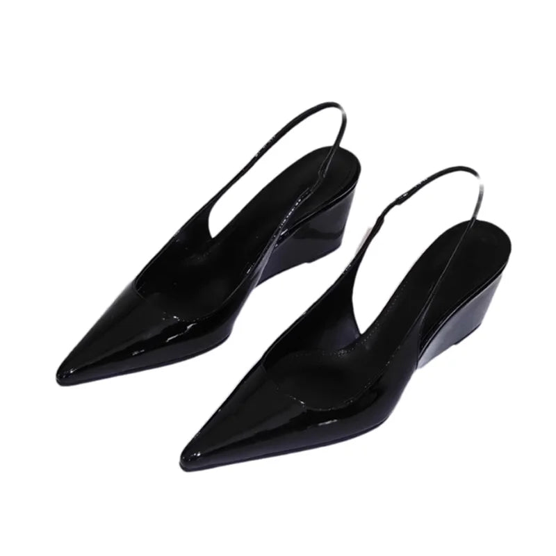 Aiertu    -  Women's Sandals Sexy Pointed Toe High Heels Shoes New Slippers Summer Designer Brand Party Dress Shoes Mujer Slides Aiertu