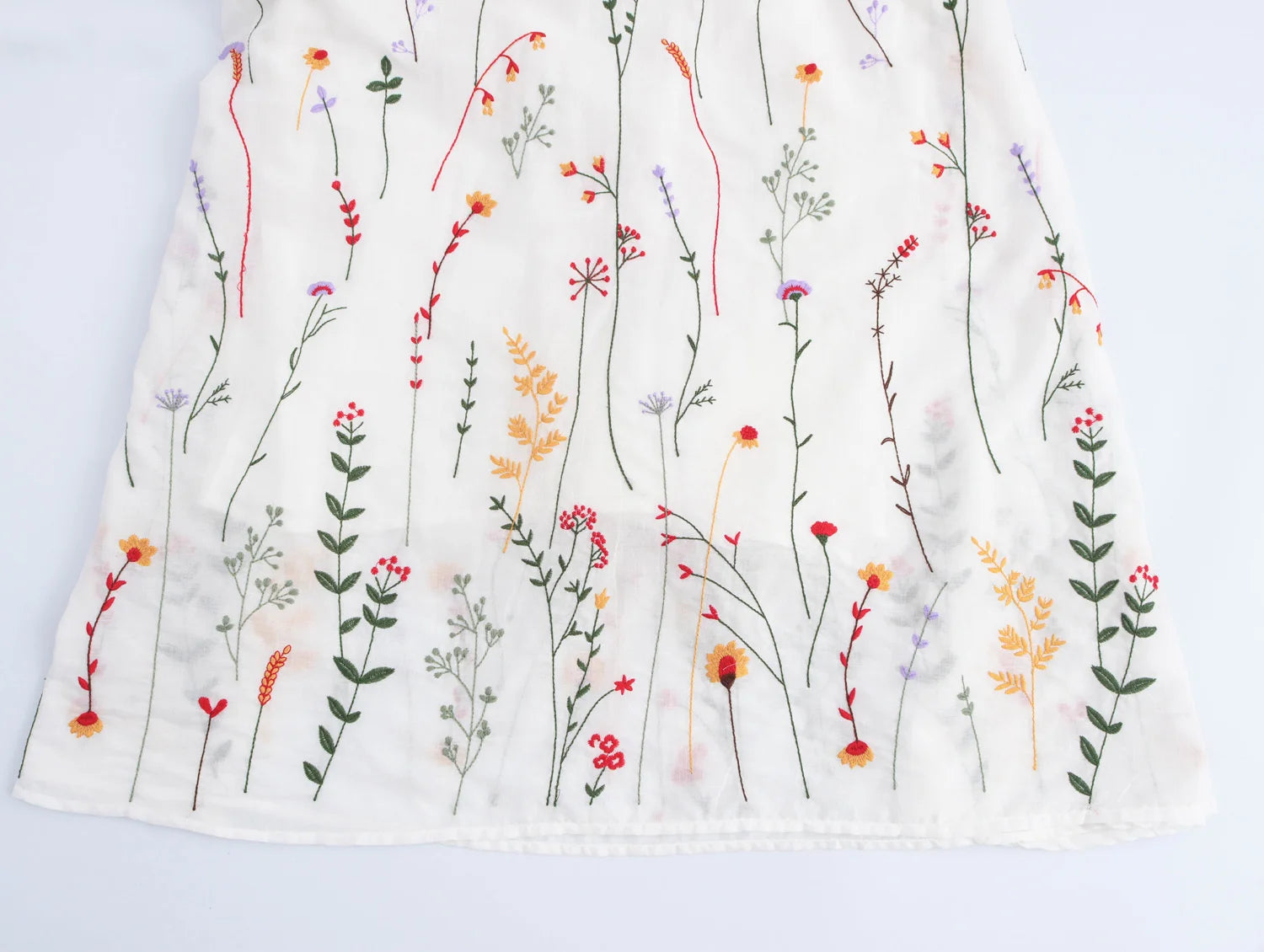 Aiertu  -  Autumn New Women's Clothing European And American Style Fashionable Simple Waist Cinching Flower Embroidery Suspender Dress Aiertu