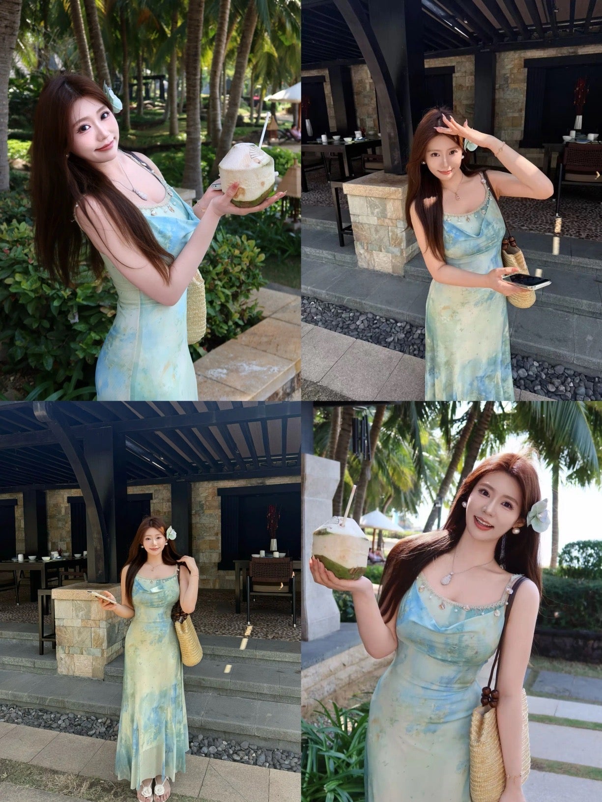 Aiertu  Sea Siren Ethereal Essence Style Dress Aiertu