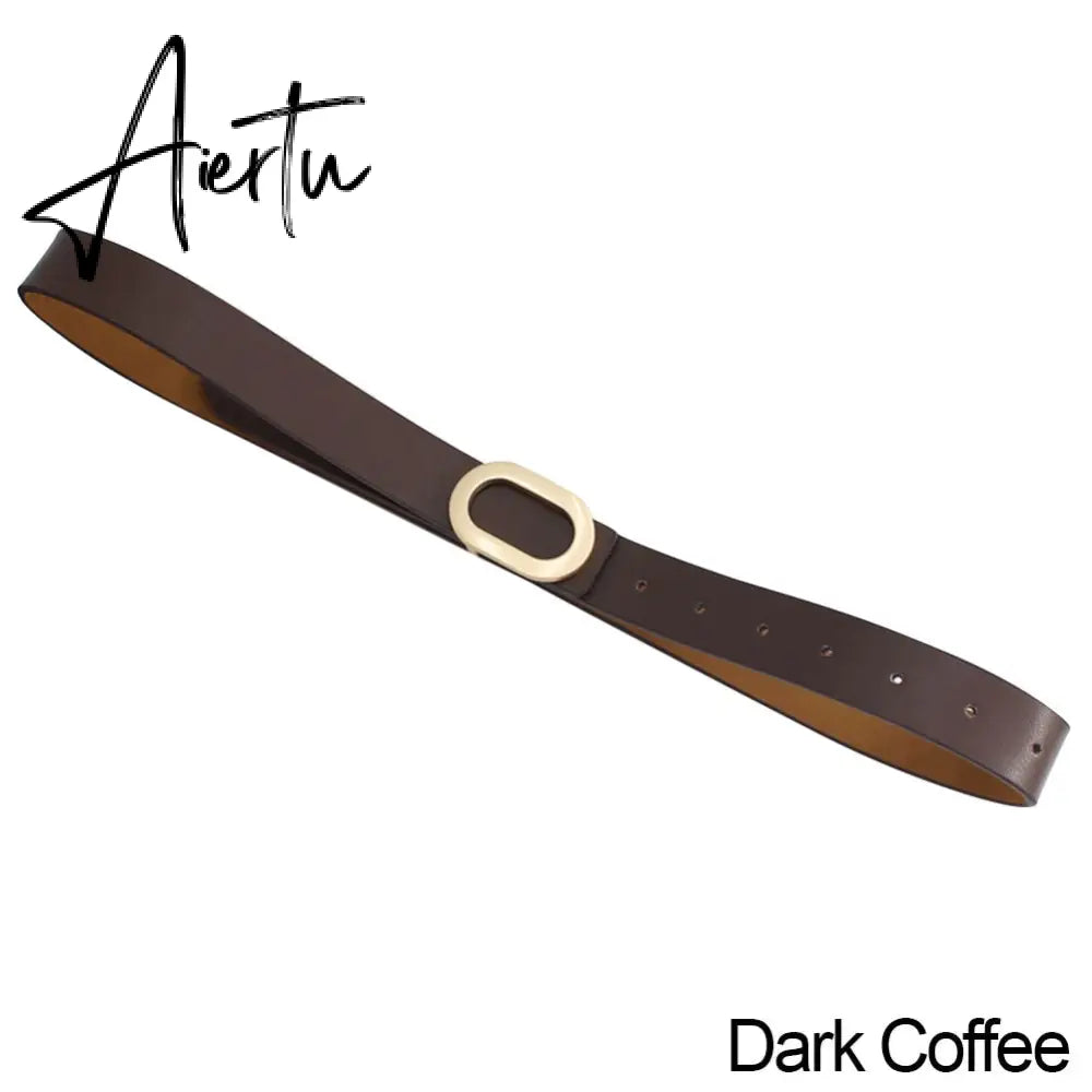 Hot Ladies Adjustable Thin Belts for Women Fashion Luxury Brand Designer Style Skinny Coat Jacket Dress Jeans Waist Belt Female Aiertu