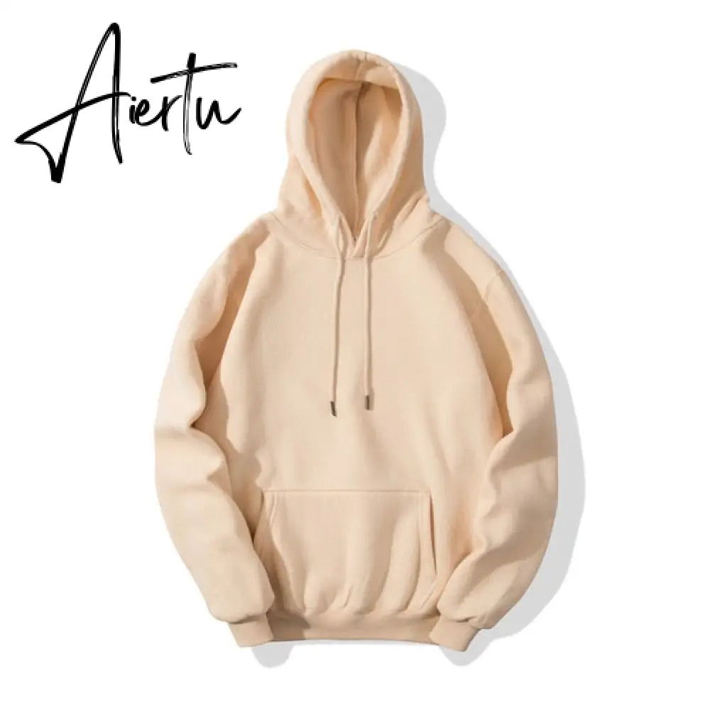 Hot Spring Autumn Fashion Brand Women and Men's Hoodies Male Casual Hoodies Sweatshirts Men Solid Color Hoodies Sweatshirt Tops Aiertu
