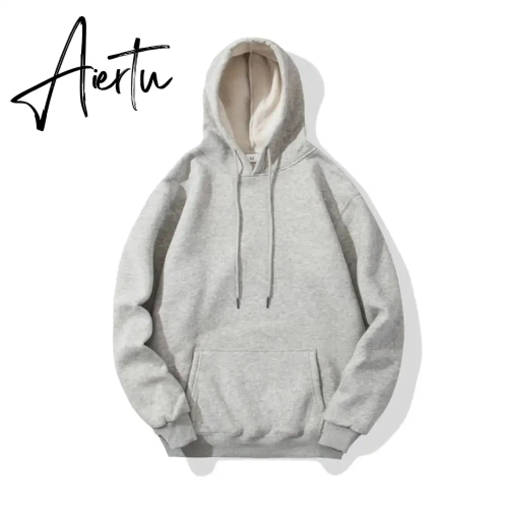 Hot Spring Autumn Fashion Brand Women and Men's Hoodies Male Casual Hoodies Sweatshirts Men Solid Color Hoodies Sweatshirt Tops Aiertu