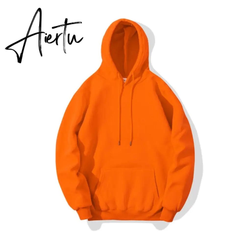 Hot Spring Autumn Fashion Brand Women and Men's Hoodies Male Casual Hoodies Sweatshirts Men Solid Color Hoodies Sweatshirt Tops Aiertu