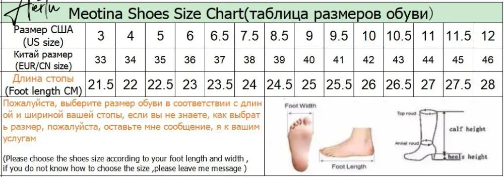 Meotina Women Genuine Leather Knee High Boots Square Toe Chunky High Heels Zipper Long Boots Lady Fashion Shoes Autumn Winter 43 Aiertu