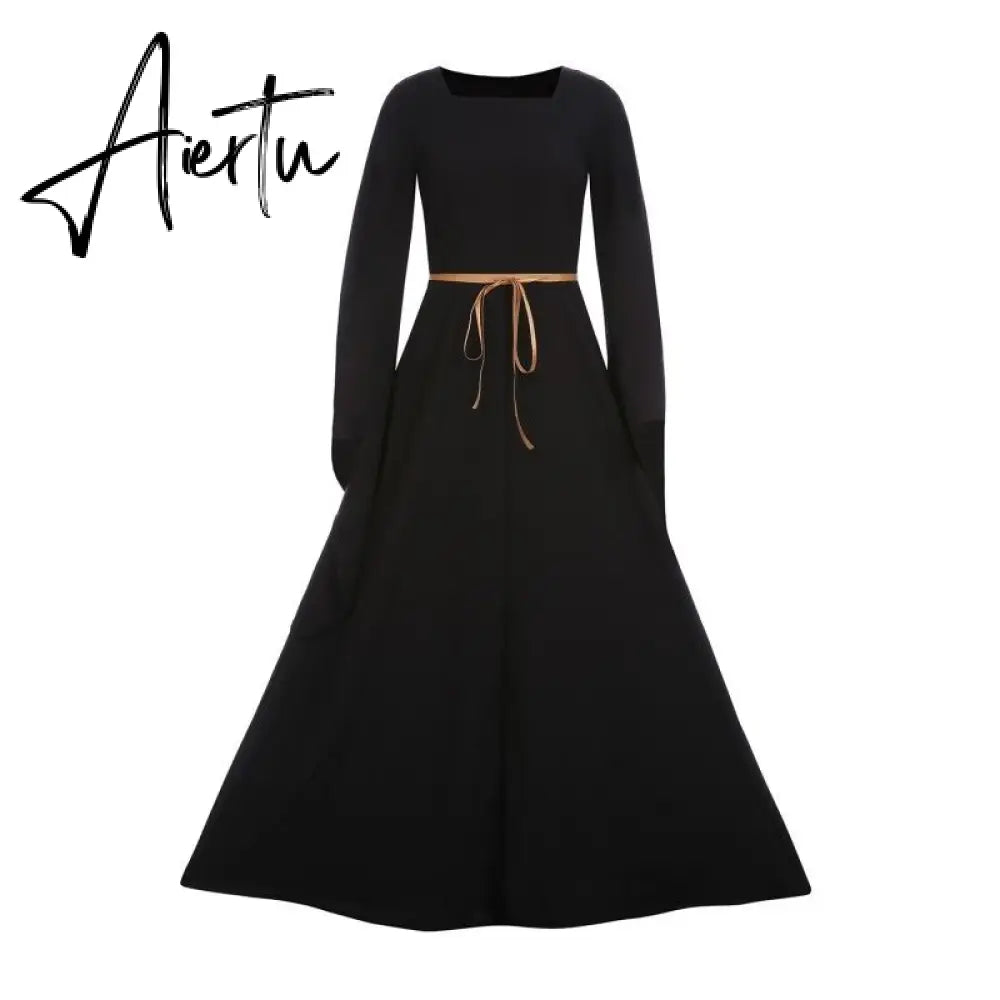 New Medieval Witch Dress for Women Halloween Carnival Party Cosplay Performance Clothing Middle Ages Vampire Bride Costumes Aiertu
