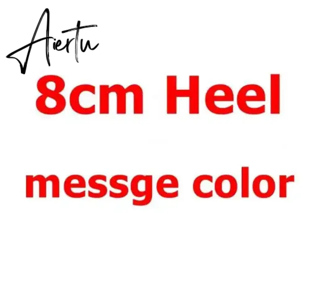 Pink Metallic Leather Woman High Heel Shoes Pointed Toe Shallow Stiletto High Heels Pumps Slip-on Polished Leather Runway Shoes Aiertu