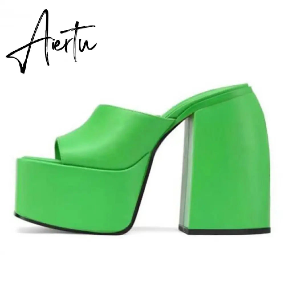 RIBETRINI Sexy Platform Open Toe Thick High Heels women's Sandals Banquet Fashion Elegant Brand Luxury women's Shoes Size 43 Aiertu