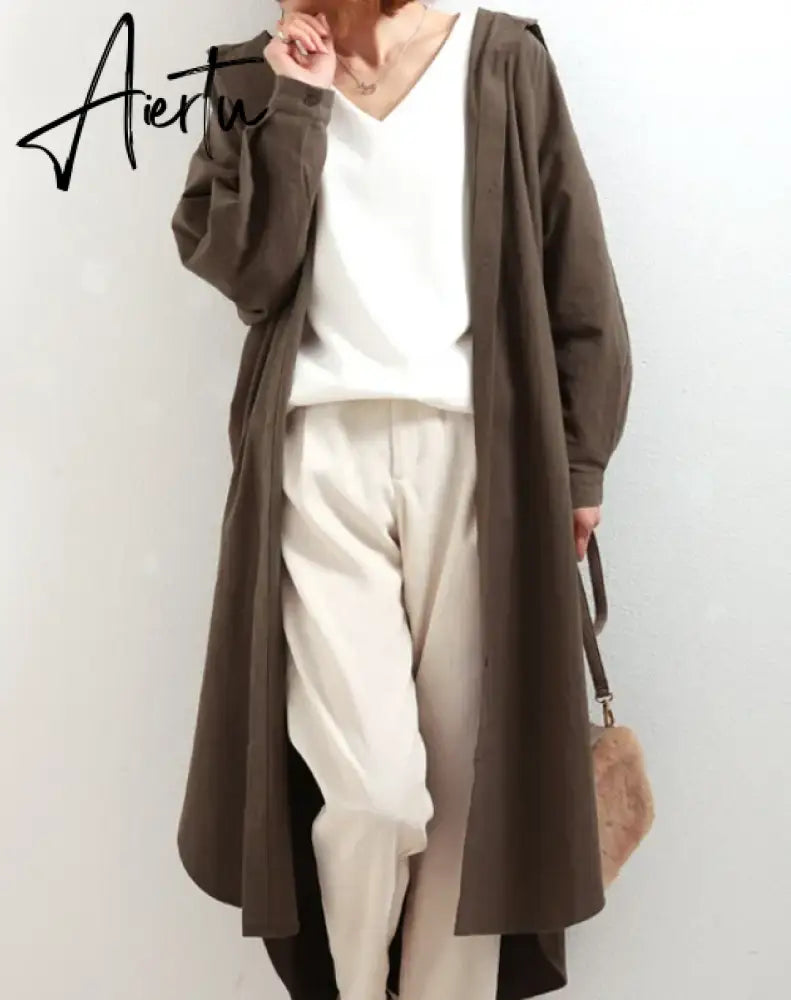 S-2XL Summer Shirt Dress Pink Evening Vintage Dress Party Oversize Long Cotton Beach Women Dresses Loose Robe Vestido Pure Aiertu